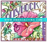 Wholesale Hand embroidery cross stitch rose