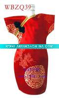 Wholesale chinese -style dress wine bottle cover,promational bags