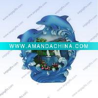 Wholesale Polystone souvenir plate