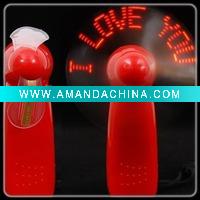 Wholesale led flashing fan