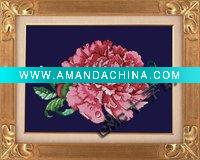 Wholesale cross stitch artworks -- hc016 cross stitch artwork,hand embroidery