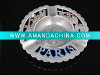 Wholesale France metal ashtray souvenir