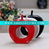 Wholesale apple decorations ceramic