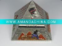 Wholesale 2011 pyramid metal ashtray