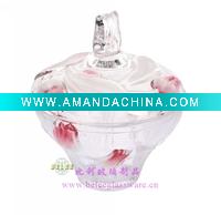 Wholesale High quality crystal candy jar