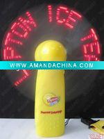 Wholesale Promotional flashing led fan
