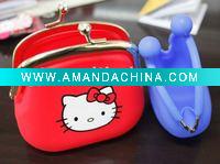 Wholesale worldwide popular new design colorful promotional Custom Silicone Coin Purse/Custom Silicone Purse