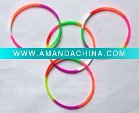 Wholesale NEON RUBBER BRACELET