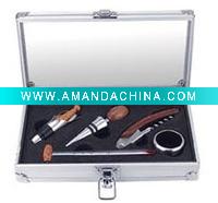 Wholesale aluminium wine set(ZJ982-A)