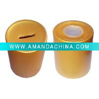 Wholesale Promotional Golden Saving Box (Surface: Coated/8.2*9cm)