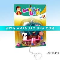 Wholesale Plastic baby pull line music gift