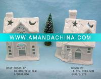 Wholesale christmas house porcelain