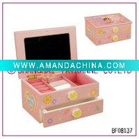 Wholesale Butterfly fairy wooden music box