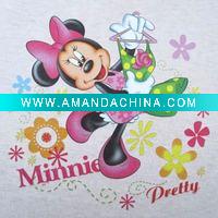 Wholesale Glitter heat transfer printing sticker for shirt