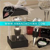 Wholesale Shining Crystal Wine Stopper for gift