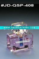 Wholesale Modern lady glass scent bottle