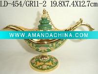 Wholesale classic color metal alladin lamp