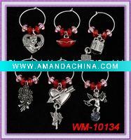Wholesale Wine Charm - Be My Valentine