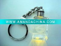 Wholesale Fashion led crystal key chain