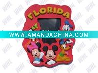Wholesale 3D customized design of eco-friendly soft pvc photo frame