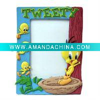 Wholesale 3D customized design of eco-friendly soft pvc photo frame