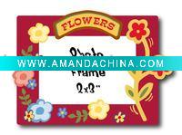 Wholesale Fashionable PVC Plastic Photo Frame