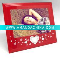 Wholesale silk screen glass photo frame