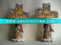 Wholesale polyresin religion cross decoration
