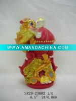 Wholesale Pretty Resin Dragons For 2012 New Year