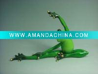 Wholesale Frog Polyresin figurine