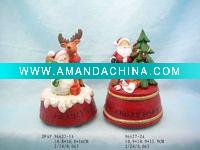 Wholesale Christmas music box poly