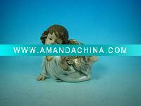Wholesale 8.5"polyresin victorial angel decor