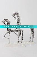 Wholesale AA sliver-gilt metal home decoration