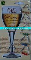Wholesale Fshion wine charm with beads