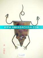 Wholesale Mouse iron flower pot