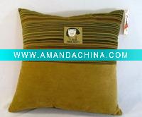 Wholesale Velvet car back cotton cushion