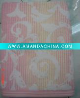 organic cotton jacquard bath towels