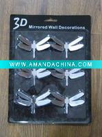 Wholesale 3D mirror sticker