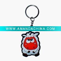 Wholesale lovely pvc key chain