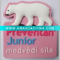 Wholesale PVC architecture fridge magnet