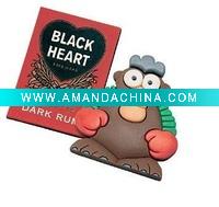 Wholesale funny pvc fridge magnet