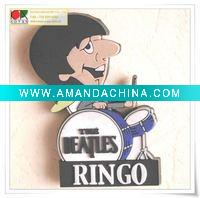 Wholesale Lapel Pin, Made of Soft PVC