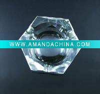 Wholesale hexanon crystal ashtray(KANA-CA-24)