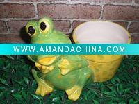 Ceramic garden pot