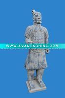 Wholesale Pure handmade terra-cotta warriors of soldier figures