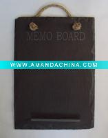 Wholesale natural slate memo board