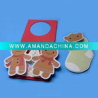 Wholesale Glitter paper door hangers for wedding