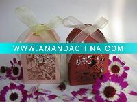 Wholesale Happing wedding box/candy box/3D handmade candy box