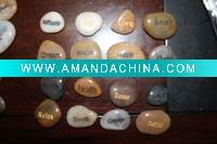 Wholesale engraved stone with names