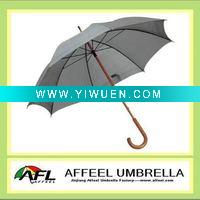 Wholesale 23''x8k Straight Wooden Handle Umbrella